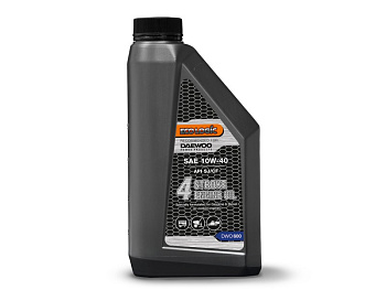 Масло для 4-х тактных двигателей DAEWOO DWO 600, SAE 10W-40, 1,0л.