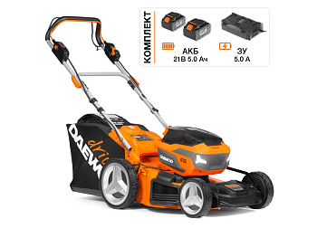 Газонокосилка аккумуляторная DAEWOO DLM 5042Li-S SET