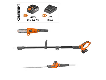 Высоторез аккумуляторный DAEWOO DAPH 2221Li SET