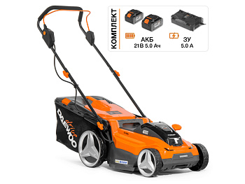 Газонокосилка аккумуляторная DAEWOO DLM 4142Li SET